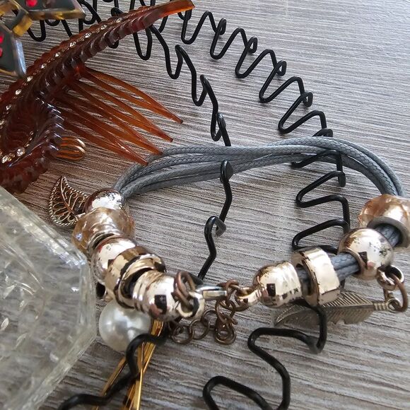 Vintage Accessories Lot Barrettes Combs Pins Slide Clip Retro Mixed Jewelry - Picture 5 of 6